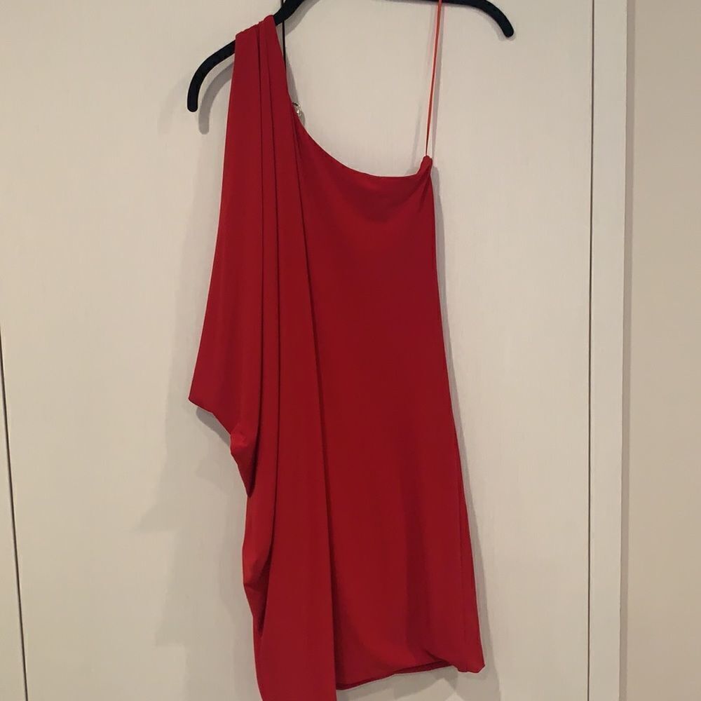 ❌Final deal❌red one-shoulder dress - Picture 11 of 13